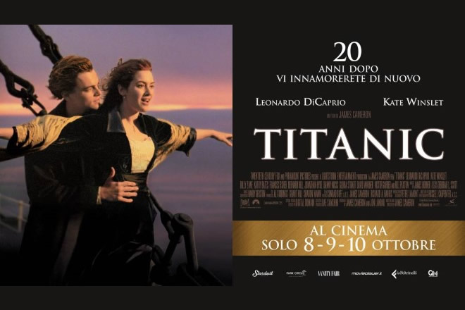 Titanic al cinema 20 anni dopo