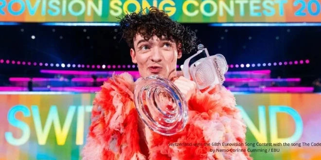 Nemo Vincitore di Eurovision Song Contest 2024