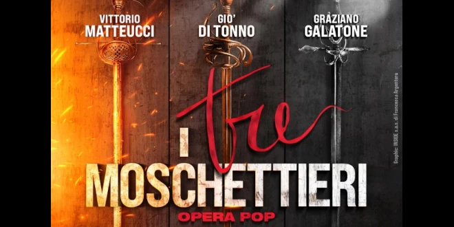 I tre moschettieri – Opera Pop, le date