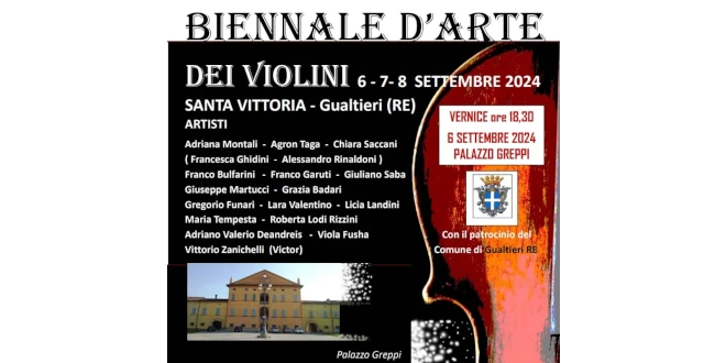 Biennale d'arte dei violini di Palazzo Greppi