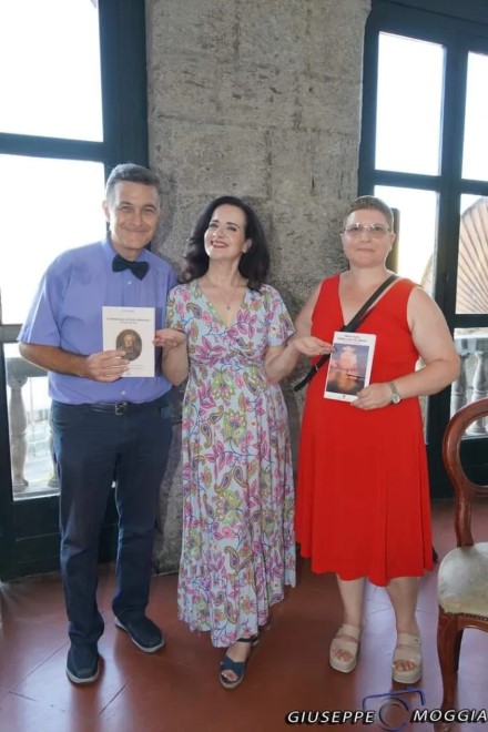 Luca Lupoli, Olga De Maio e Maria Cuono. Foto di Giuseppe Moggia