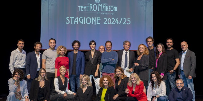 I protagonisti della stagione teatrale 2024-25 del Teatro Manzoni di Roma