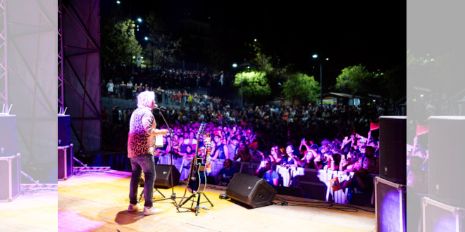 Tony Tammaro live durante la finale di FantaExpo 2024