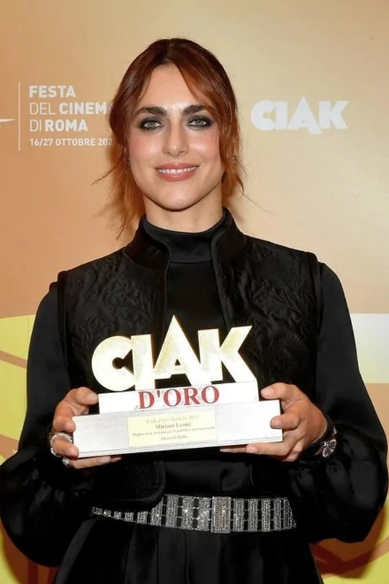 Miriam Leone premiata con il Ciak d'oro