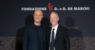 Linus e Rudy Zerbi per la serata della Fondazione De Marchi. Foto dal Web